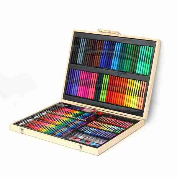Hot Sale New Design Gift Box Stationery Set Art Coloring Set For Kids