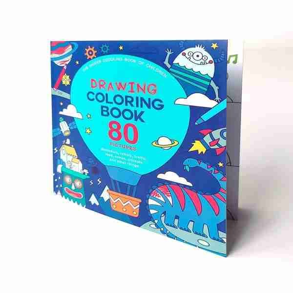 New Children's Drawing Coloring Book Dinosaur Robots Traffic Coloring Books