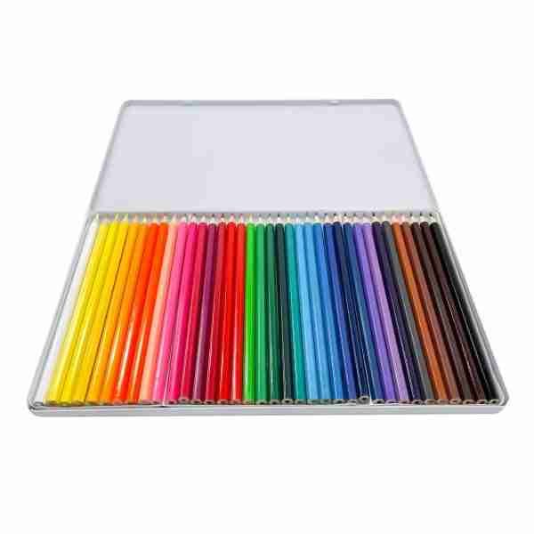 36 Colors Professional Art Natural Wood Watercolor Water Souble Color Pencil Set